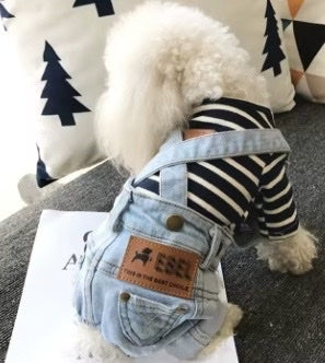 Denim Overalls