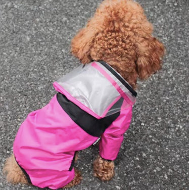 Dog Face Rain Suit