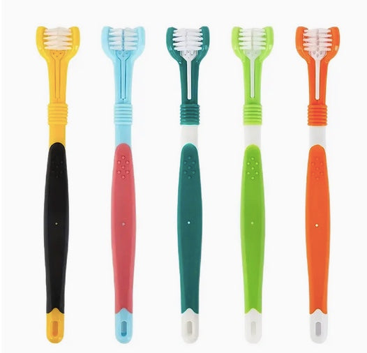 3 Headed Toothbrush