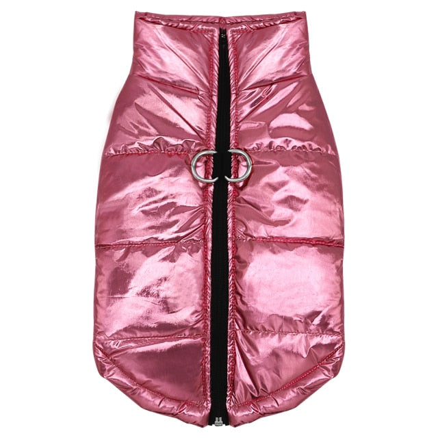 Waterproof Dog Jacket Winter Warm Vest.