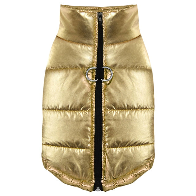 Waterproof Dog Jacket Winter Warm Vest.