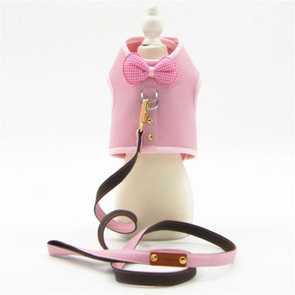 Luxury Dog Dress Harness and Leash Set