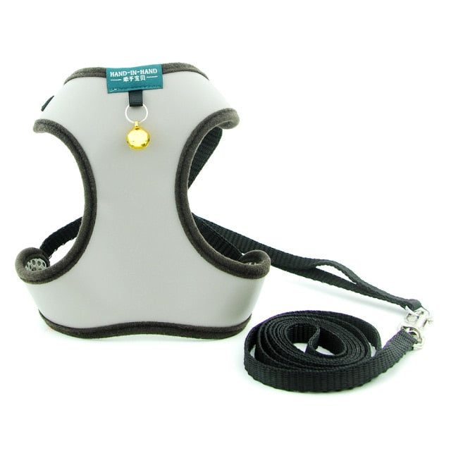 Leather and Mesh Harness