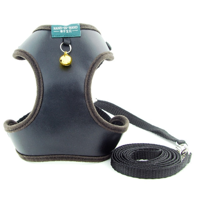 Leather and Mesh Harness