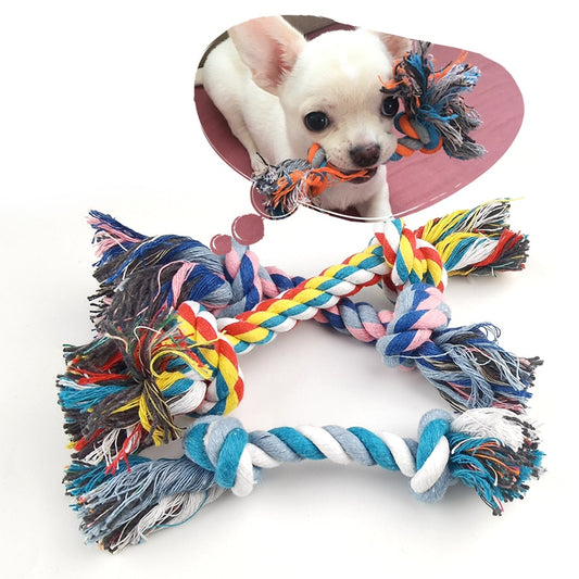 Durable Braided Bone Rope Toy