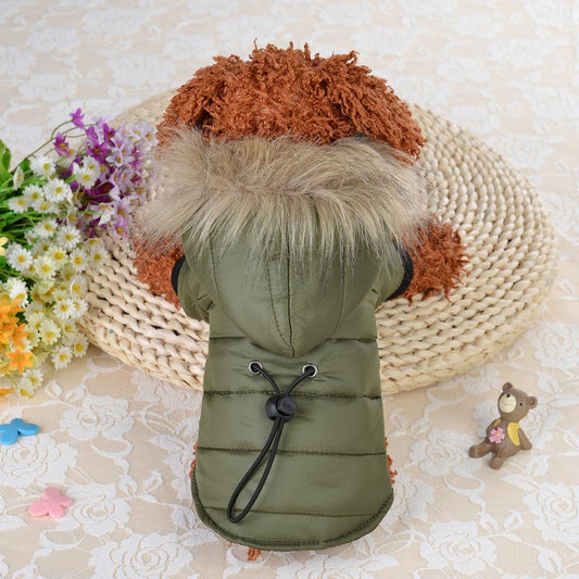 Soft Fur Hooded Jacket