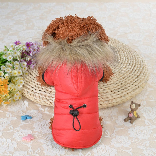 Soft Fur Hooded Jacket