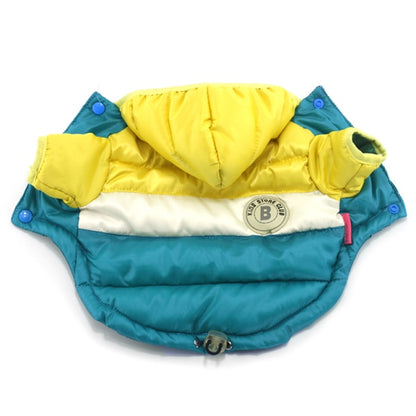 Tri Color Bubble Jacket